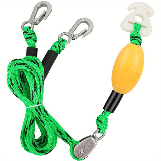 Boat Tow Harness with Self-Centering Design and Float Ball, 12 or 24 ft