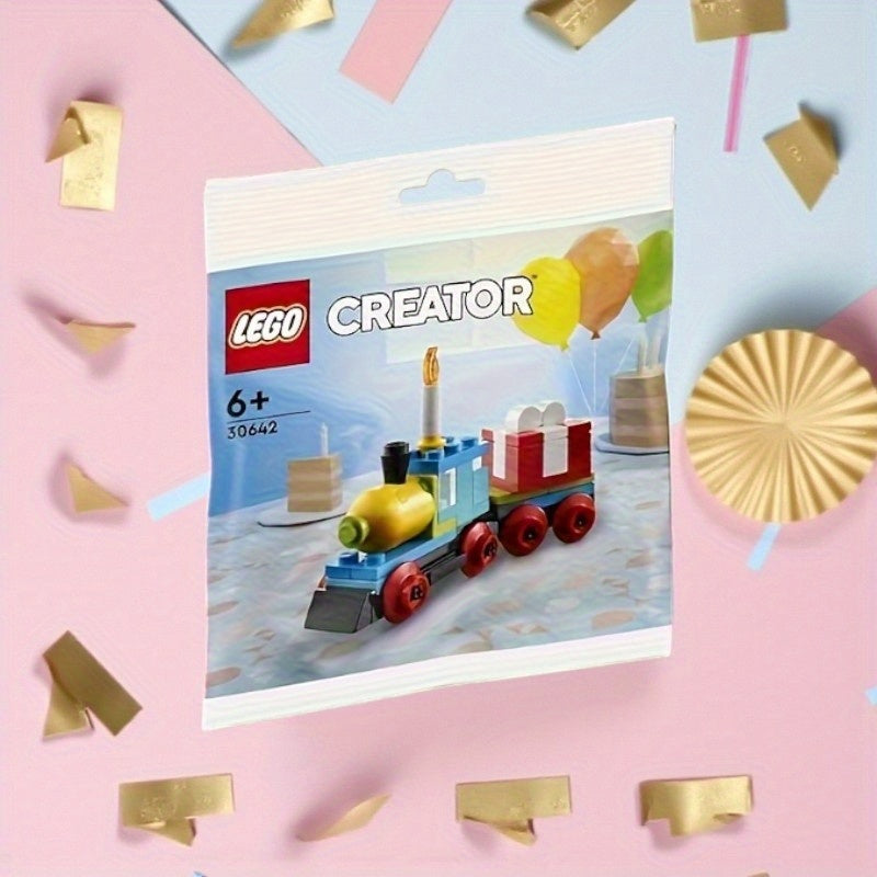 Birthday Train Building Set 30642 with Cake, Balloons, and Gifts