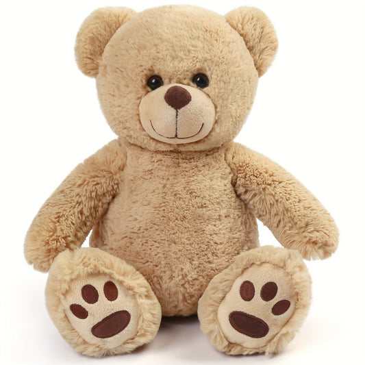 Plush Teddy Bear, 10 or 12 Inch Soft Brown Stuffed Animal