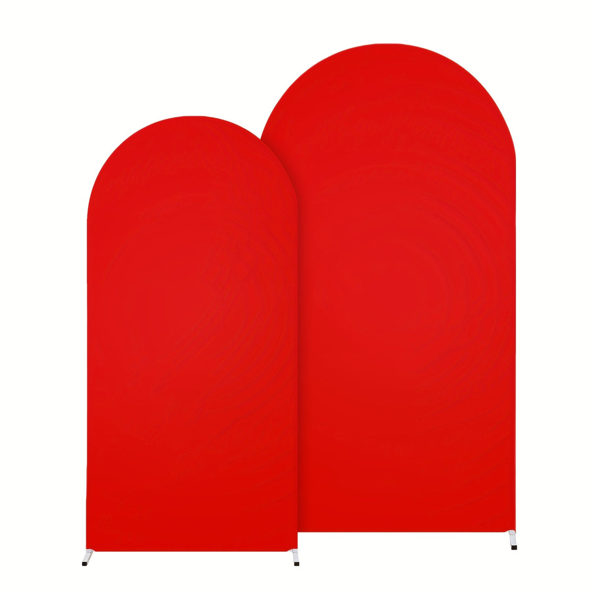 Wedding Arch Cover 2pcs Stretchable Wrinkle-Free Polyester Tight-Fit Arch Banner Covers with Zipper for Wedding Ceremony Birthday Gender Reveal Bridal Shower Graduation Party Decor