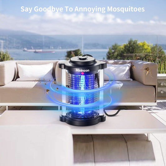 Plug-In Bug Zapper with Dual UV LEDs, 110V and Removable Tray, HK-5