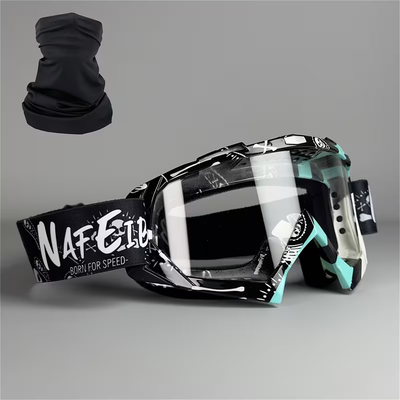 Ski Goggles with Headband – Mirror Coating Polycarbonate Lens, TPU Frame, Adjustable Thick Foam Pad, Anti-Fog Snow Goggles for Adults, 30+ Color Options for Skiing & Snowboarding