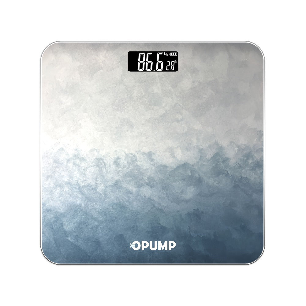 Digital Bathroom Scale High Precision 400 lbs – Electronic Body Weight Scale with Backlit HD LCD Display, kg/lb/st Switchable, Easy Read, Includes Batteries