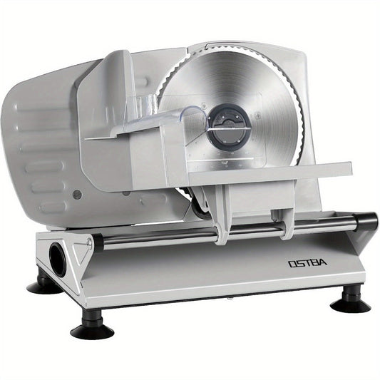 Electric Food Slicer SL517 with Removable Stainless Steel Blades & Adjustable Thickness