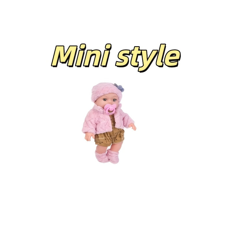 12-Inch Pink Reborn Baby Doll with Multiple Style Options