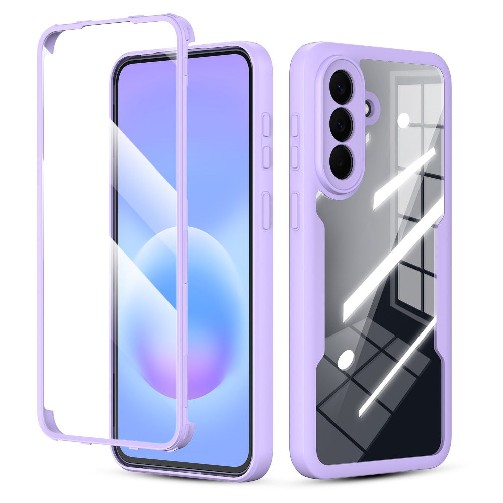 Samsung Galaxy A-Series Rugged Case with Built-In Screen Protector – Full Body Shockproof Phone Cover for Galaxy A15 A16 A17 A36 A37 A56 A57 5G | Heavy Duty Drop Protection