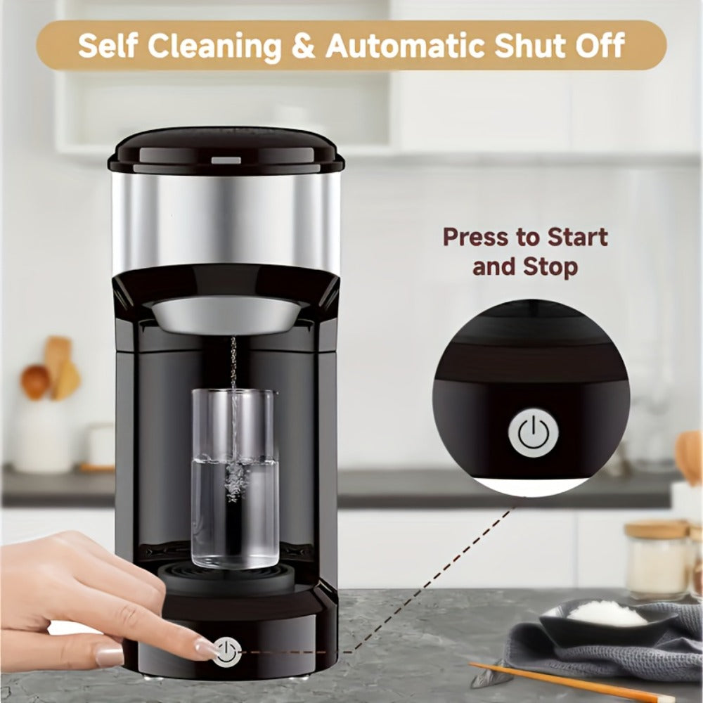 3-in-1 Coffee Machine Single Serve Brewer for K-Cup Pods Ground Coffee and Tea Compact with Reservoir for Kitchen Office Home Dark Blue Black Blue Red Green