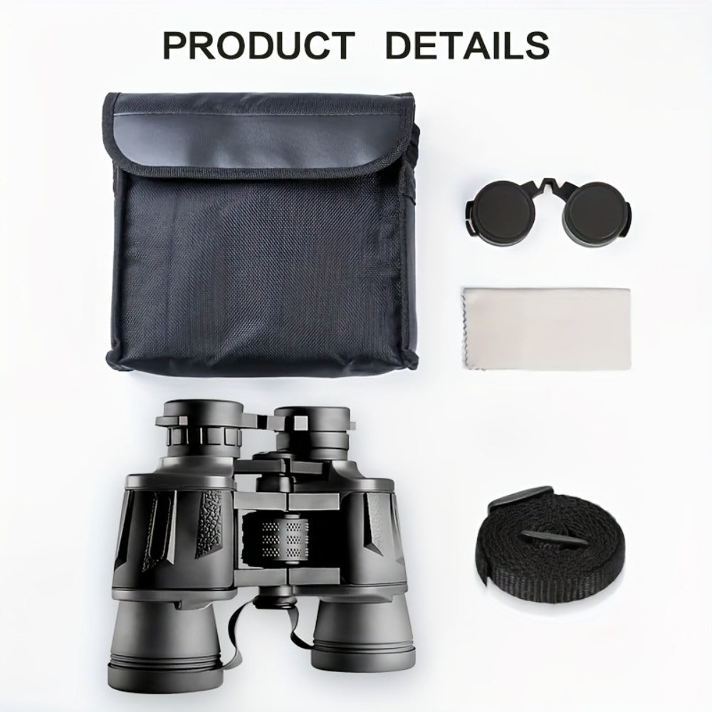 8x40 Binoculars for Adults High Powered – Bird Watching, Hunting, Hiking, Concerts & Travel | BaK-4 Prism FMC Lens, Wide Angle View, Durable Non-Slip Grip, Clear Vision Day & Low Light Performance