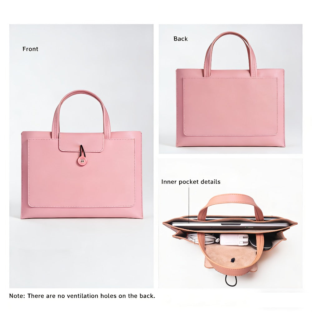 Laptop Sleeve Bag 13 14 15.6 16 Inch Protective Case with Carrying Strap Inner Liner Pouch Compatible MacBook HP Dell Lenovo Multi-Color Portable Shoulder Handbag Travel Briefcase for Women Men