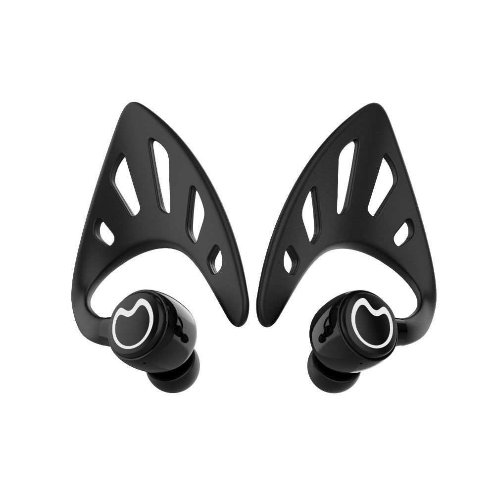 Anime TWS Wireless Earbuds Bluetooth Couple Matching Headphones HD Sound Touch Control Compatible iOS Android Valentine's Day Birthday Holiday Gift Black Green White