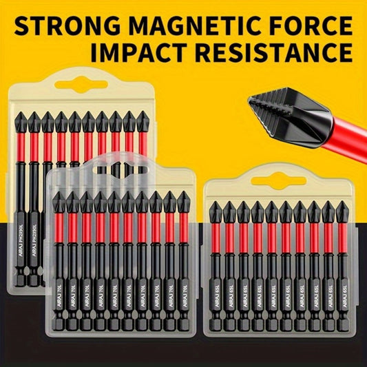 Phillips Screwdriver Bit Sets for DIY Repairs, 2-, 24-, or 60-Piece Options