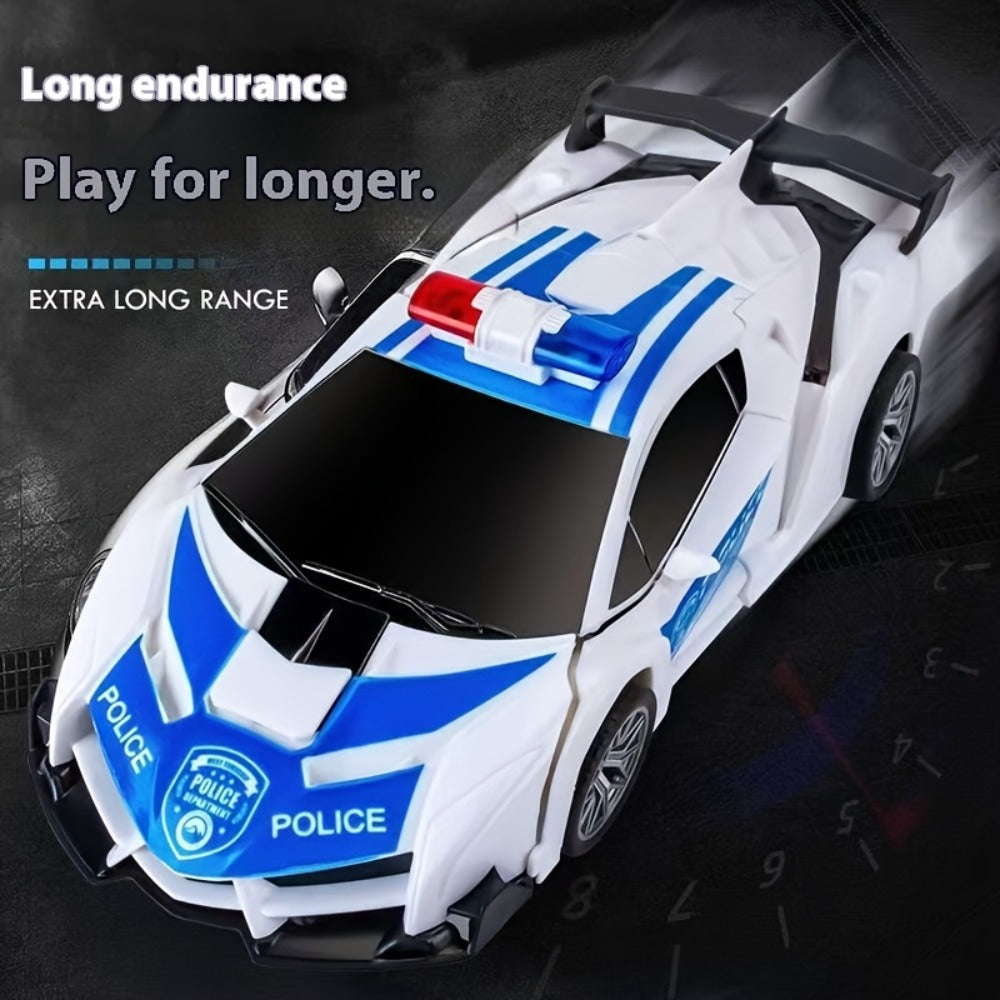 1:18 Transforming RC Car Robot with 360° Drift, Two Racing Styles