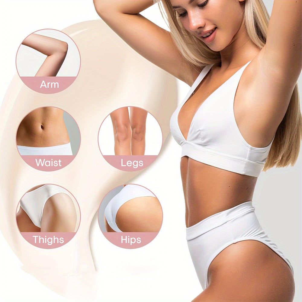 Belly Firming Cream with Hyaluronic Acid & Caffeine – Intensive Tightening & Lifting Body Lotion with Shea Butter Jojoba Oil & Vitamin E for Belly Buttocks Thighs Arms – Alcohol Free All Skin Types