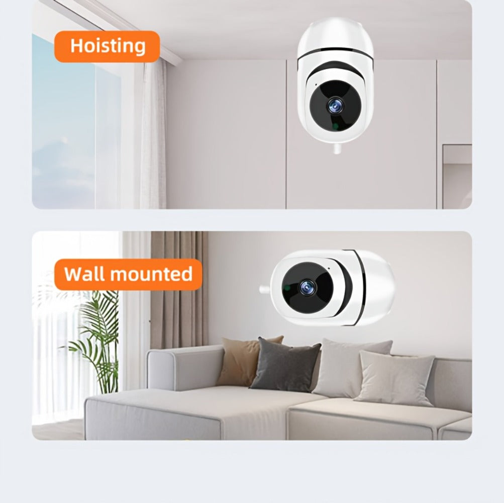 1080P Indoor Security Camera WiFi with Night Vision & Motion Detection – Two-Way Audio, Remote Viewing, Baby Monitor, Pet Cam, Home Surveillance Camera No Subscription