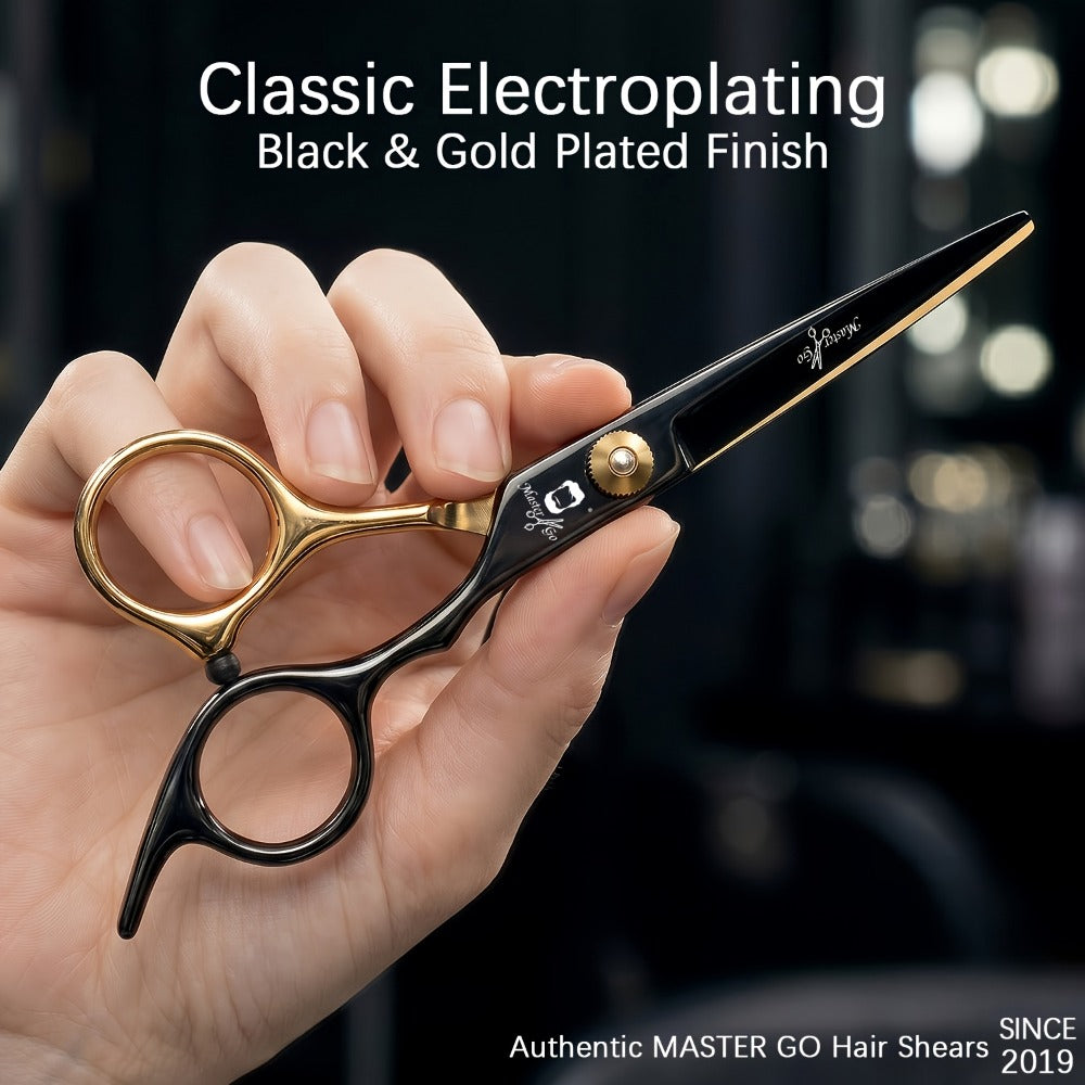Hair Cutting Scissors Kit 13 Piece - Professional Barber Shears Set with Thinning Shears, Blending Scissors & Accessories, Complete Salon Home Haircut Kit for Men & Women All Hair Types