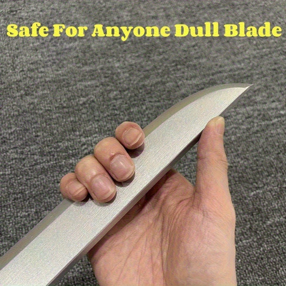 Ninja Kunai Cosplay Prop Safe No-Sharp Edges 25in – Anime Shuriken Katana Samurai Sword Toy, Japanese Ninja Star Knife for Kids & Adults Halloween Cosplay Naruto Demon Slayer Gift