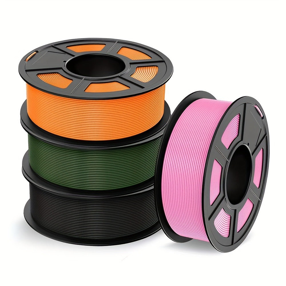 Strong PETG Filament 1.75mm 1kg – High-Speed High-Precision Tough Waterproof Heat-Resistant 3D Printing Filament 2.2lb Full Spool | Neat Winding FDM Compatible | Creality Bambu Prusa Anycubic