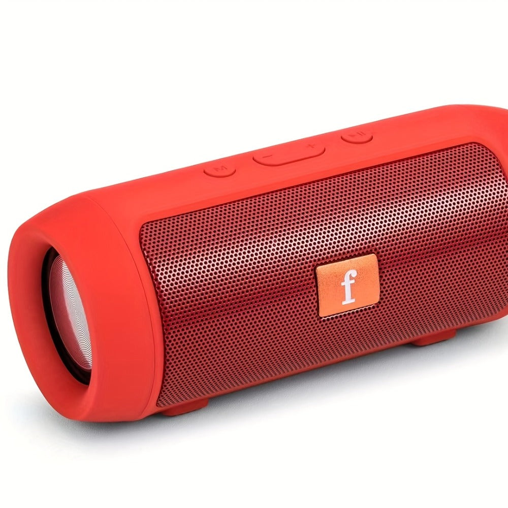 Outdoor Wireless Bluetooth Speaker Dual-Channel Subwoofer Deep Bass Long Battery Life Durable Party Speaker for Camping Tailgate BBQ Events Sports
