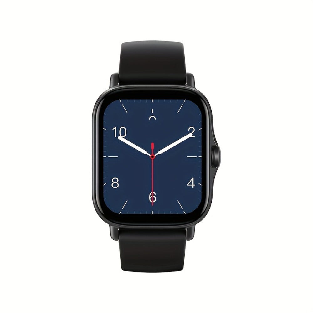 Fitness Tracker Smartwatch with Pedometer, Calorie & Distance Tracker, Customizable Watch Faces, Call & SMS Alerts, Multi-Sport Modes – Unisex Android & iPhone Compatible