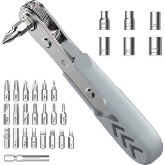 Precision Screwdriver Set with Case, Magnetic 30-, 51-, or 55-in-1 Options