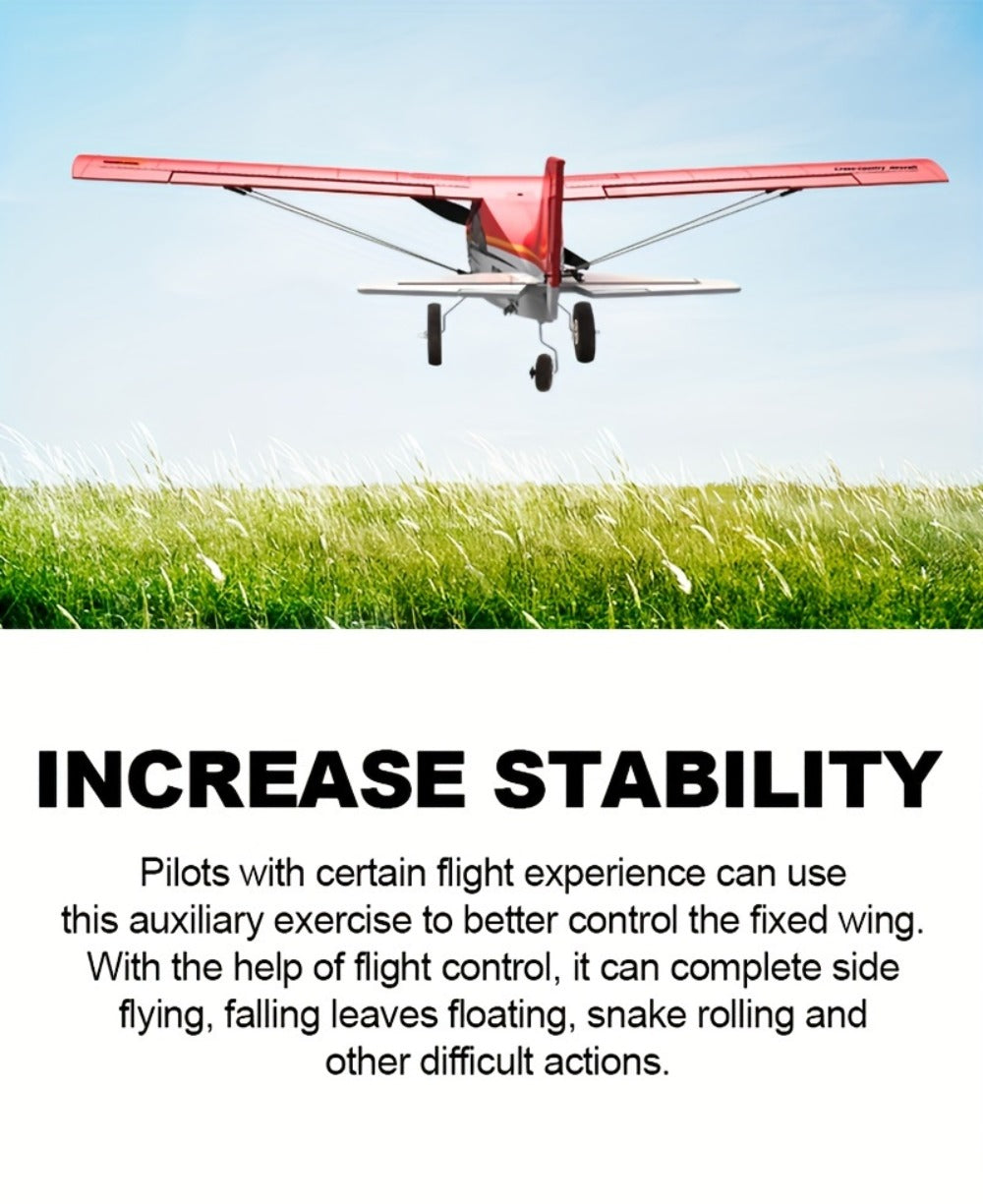 QIDI560 Brushless 6-Channel RC Plane with 2 Batteries