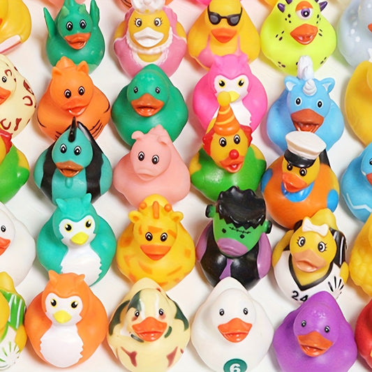 Mini Rubber Ducks Bulk Set with 20-, 100- and 200-Piece Options