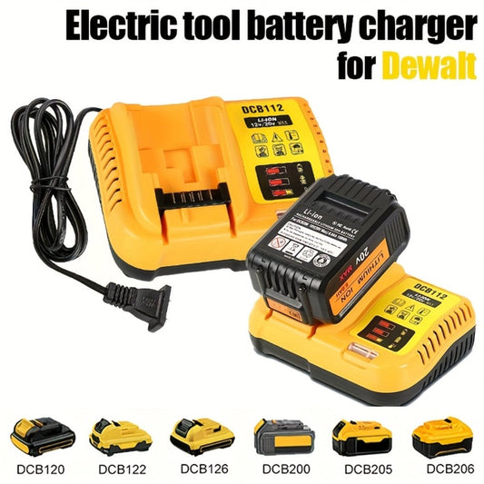 Battery Charger for DeWalt 12V, 20V and 60V MAX Batteries, Charger Only