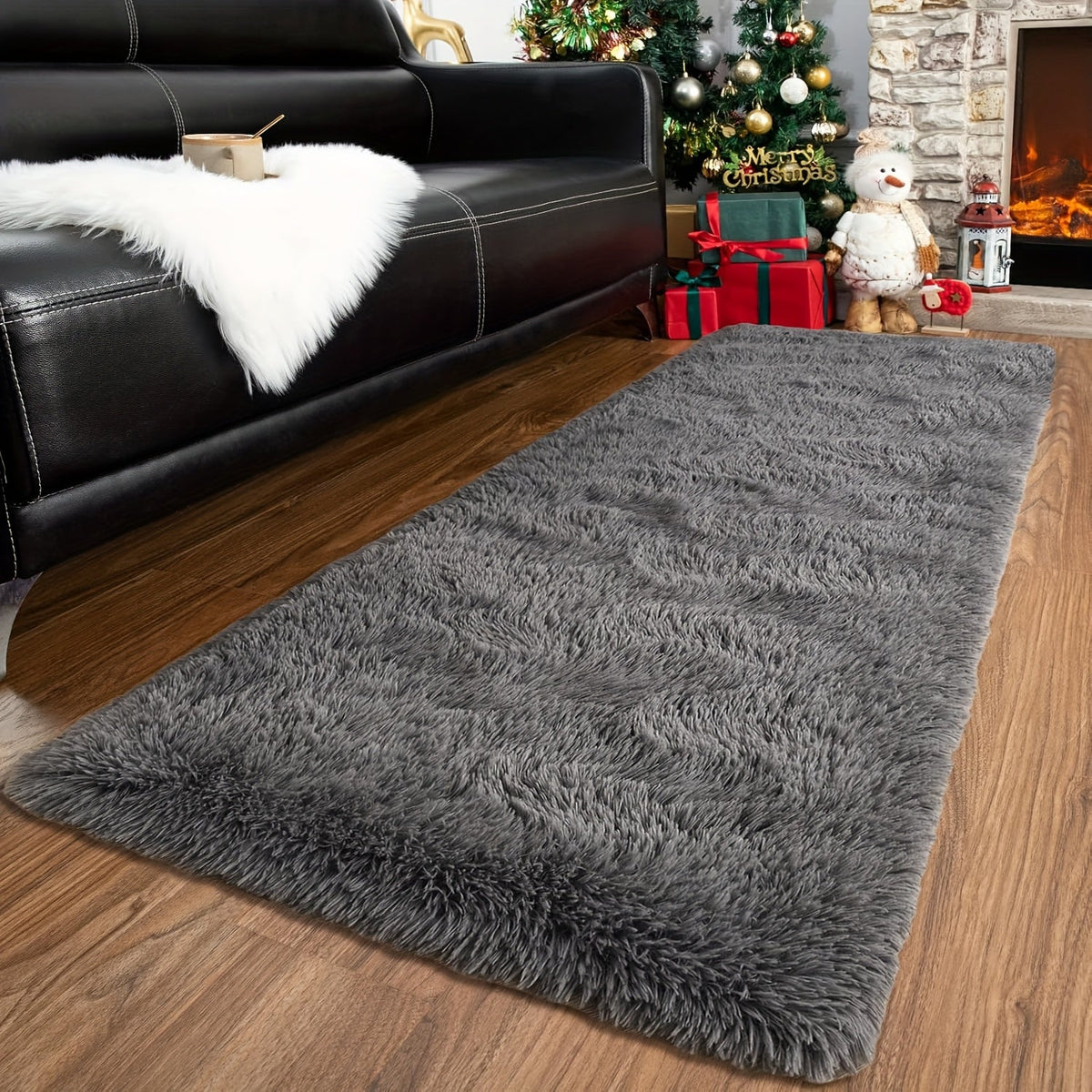 Tie-Dye Shaggy Fluffy Area Rug Non-Slip Machine Washable – Soft Plush Fuzzy Carpet for Bedroom, Living Room, Hallway & Dorm – 6 Colors, 4 Sizes: 2x6, 3x5, 6x9, 8x10 Ft