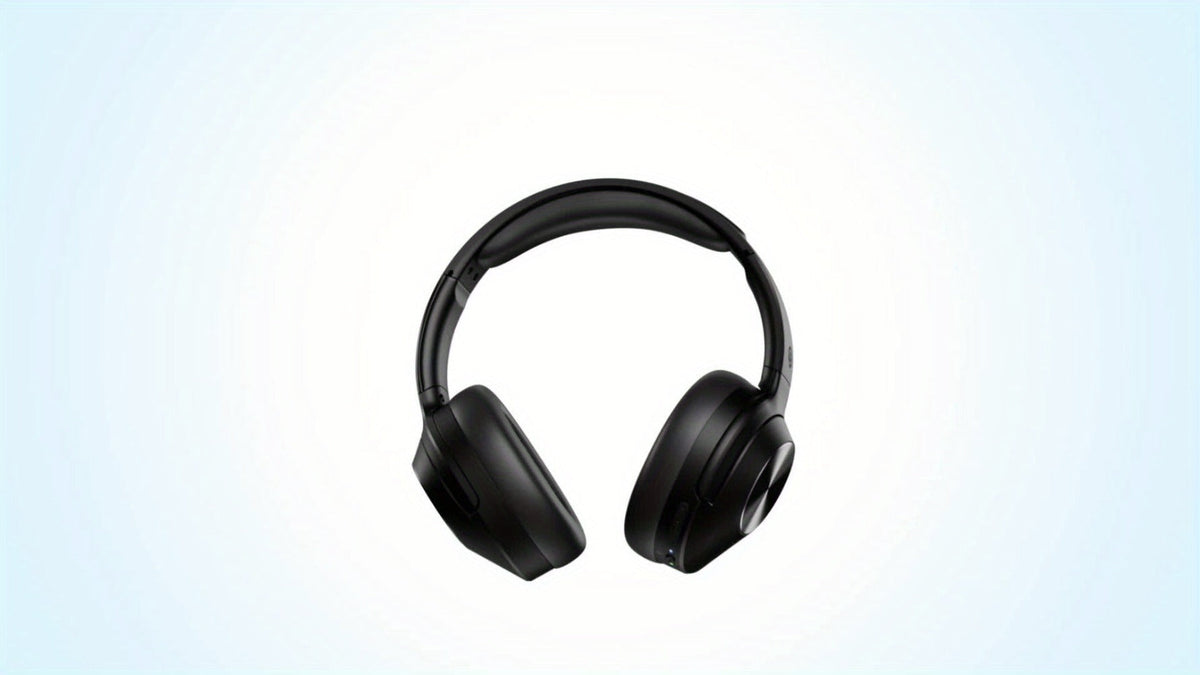 Hybrid ANC Over-Ear Wireless Headphones Hi-Fi Audio 45mm Drivers Memory Foam Ear Cups 30H Playtime ENC Microphone Bluetooth 5.3 for Travel Work Study Home Office
