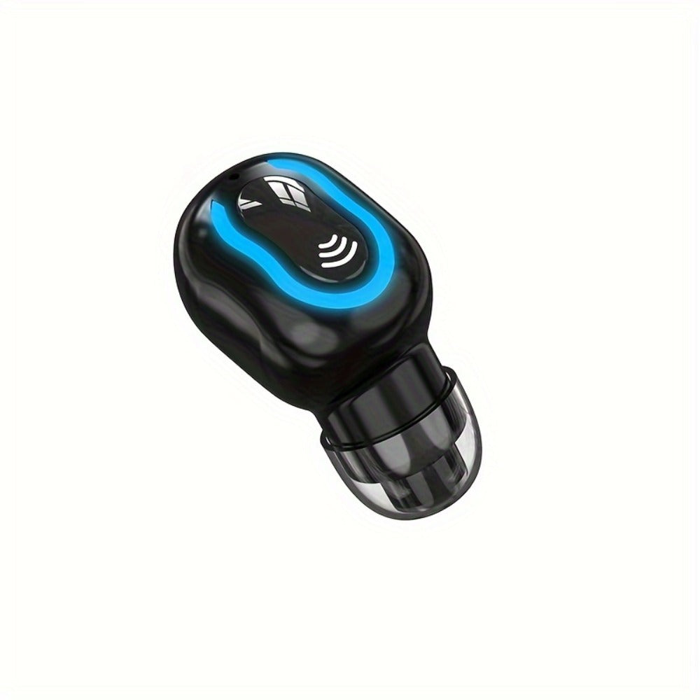 Mini Invisible Wireless Earphone Long Standby Condenser Microphone In-Ear Sport Headset for Running Gym Cycling Exercise iOS Android Black Green Beige Pink