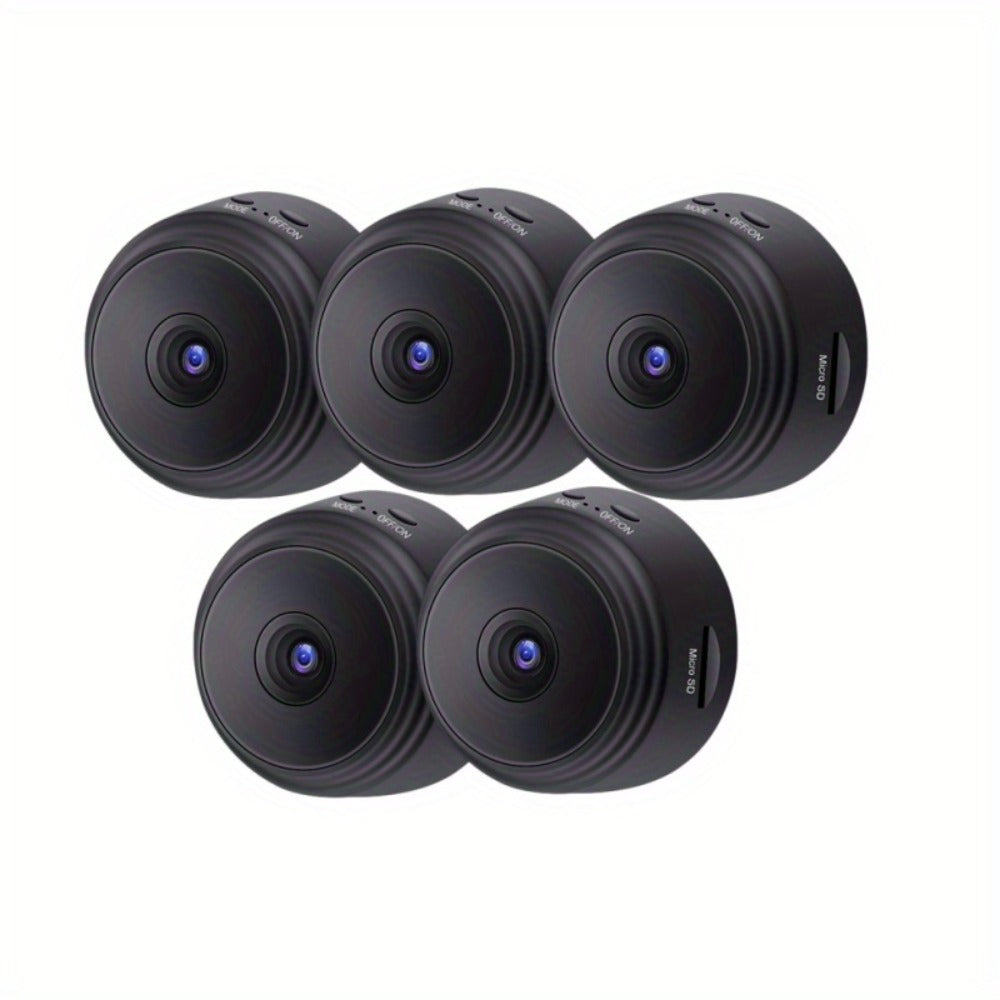 Wide-Angle Security Camera 1080P Rechargeable Battery, Multi-Pack 2/4/5/9/12 Options, Dual-Band 2.4G/5G WiFi, USB Charging, Remote Wireless Monitoring – Scalable Home Surveillance System