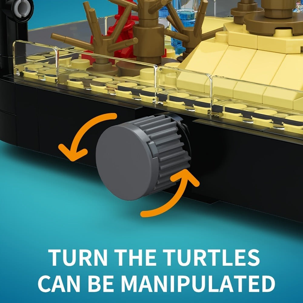 Marine Turtle Aquarium Building Block Model Kit MY072