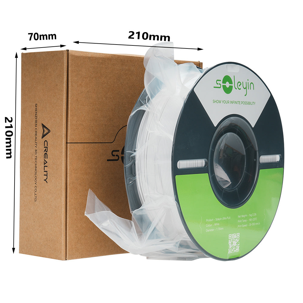 600mm/s High-Speed PLA Filament 1.75mm 1kg – Ultra Precision ±0.02mm Fast 3D Printing Filament 2.2lb Full Spool for FDM 3D Printers | Bambu Lab Creality K1 Prusa Anycubic Compatible Speed PLA