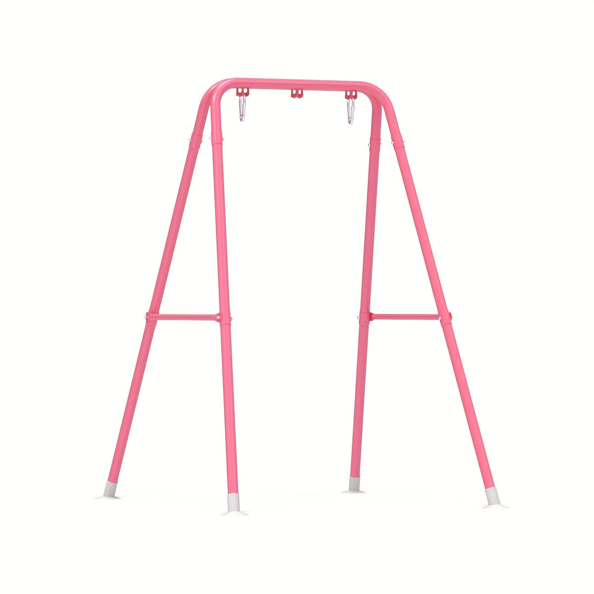 Hammock Chair Stand shown in the pink option