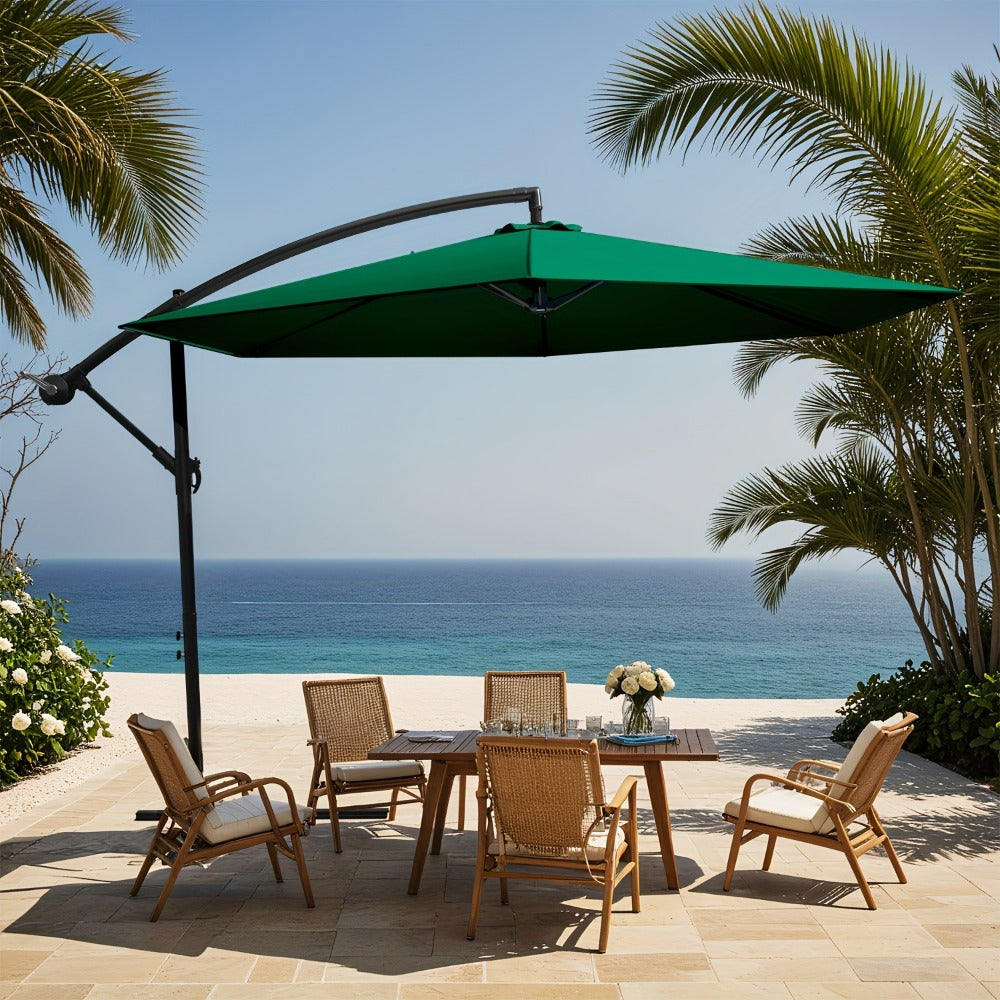 10-Foot Patio Umbrella with UV Protection and Tilt Adjustment detail image - detail view 14