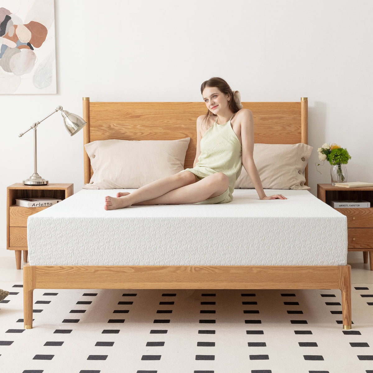 Mattress shown in the 6 Inch Twin option