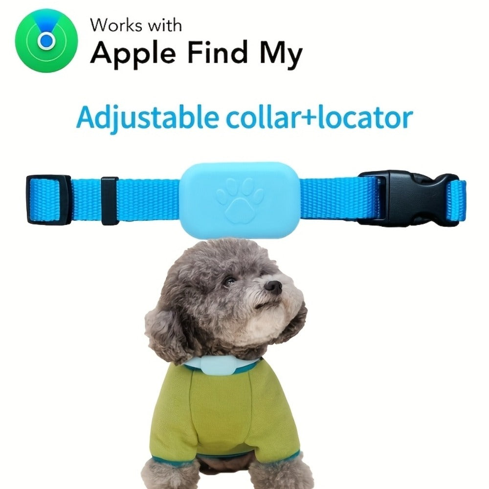 Pet GPS Tracking Collar Dual-System Smart Positioning – Anti-Lost Adjustable Collar Tracker for Cats Dogs & Puppies, Real-Time Location, Lightweight & Durable Design