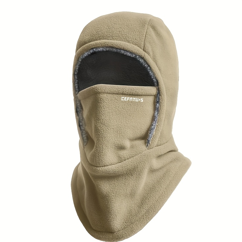 Winter Balaclava Hat with Neck Mask & Ear Protection – Windproof Face-Fit Knit Ski Mask for Men & Women, Thermal Head Cover for Cycling, Running, Skiing, Fishing & Outdoor Work (6 Colors)