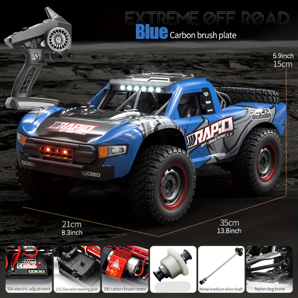 1:14 4WD RC Off-Road Car with Brushed and Brushless Motor Options