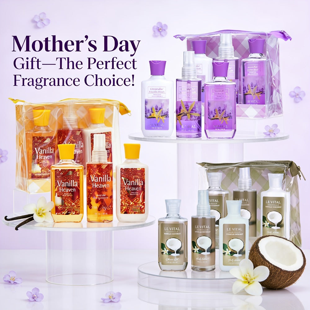 Bath and Body Gift Set for Women 3-Piece Peppermint Eucalyptus Glycerin Body Lotion Shower Gel Fragrance Mist – Moisturizing Nourishing Spa Set Holiday Birthday Gift for Wife Girlfriend