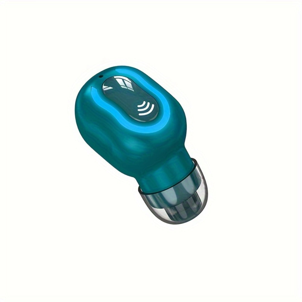 Mini Invisible Wireless Earphone Long Standby Condenser Microphone In-Ear Sport Headset for Running Gym Cycling Exercise iOS Android Black Green Beige Pink