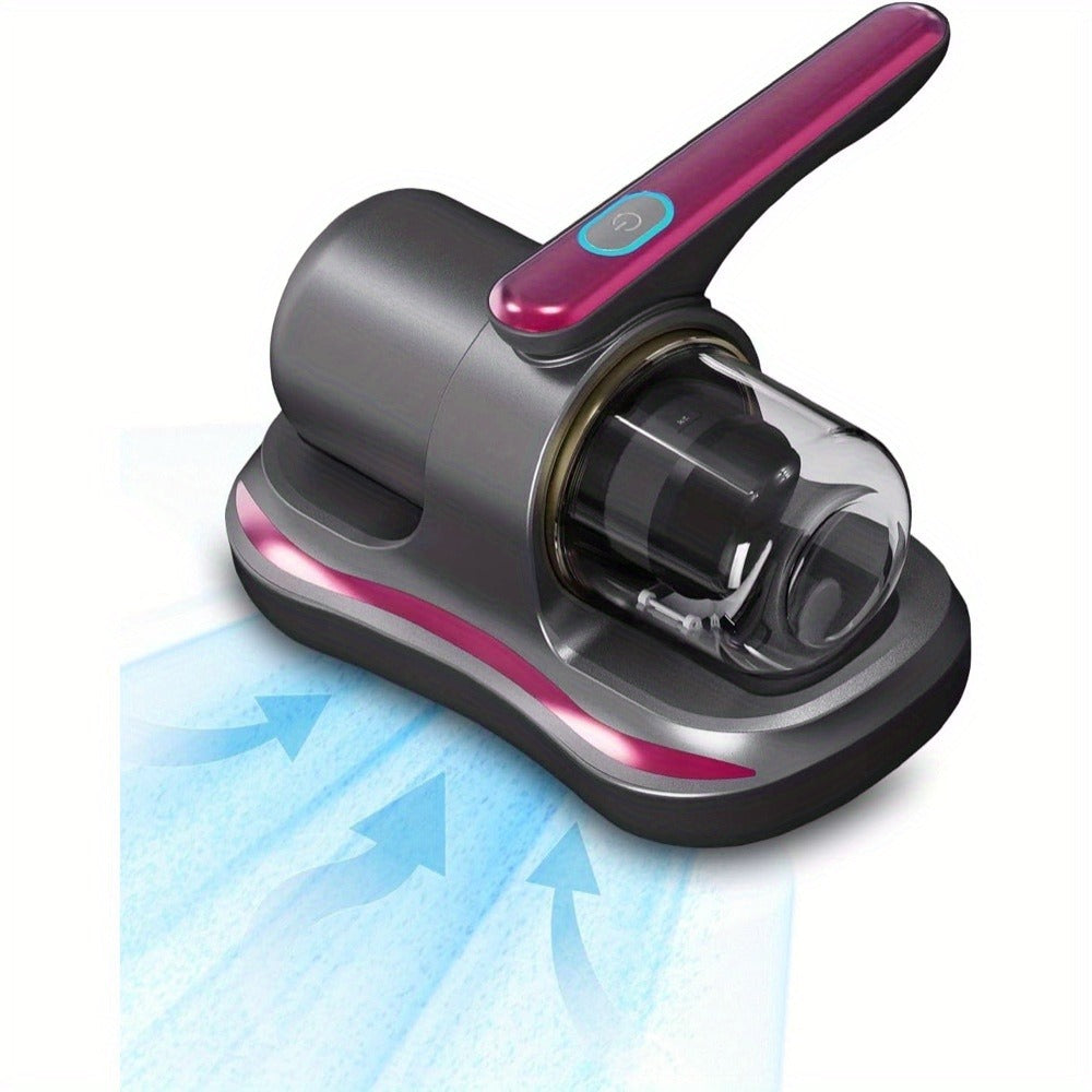Mattress Vacuum Cleaner Handheld Bed Deep Cleaning with Super Suction & Washable Filter - Low Noise Design for Beds, Sofas, Pet Hair & Carpets, Portable Lightweight Upholstery Vacuum, 2025 Upgrade