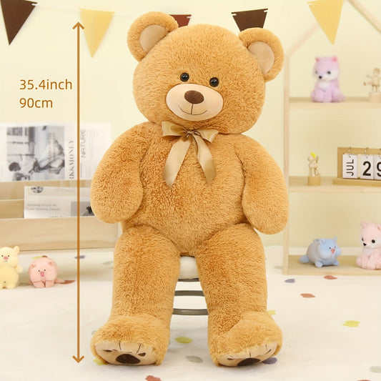 Oversized Brown Teddy Bear Plush for Gifts and Room Decor