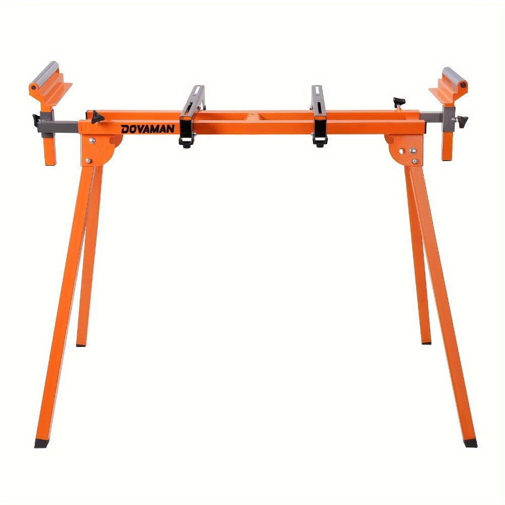 Miter Saw Stand with 78-1/8" Sliding Rail – 3-Step Quick Fold, 22LB Lightweight, 330LB Capacity, Universal Fit for DeWalt Makita Bosch & Most Miter Saw Brands