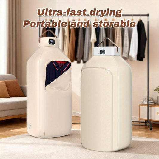 Foldable Portable Clothes Dryer with Drying Bag, Upgraded and Economic Model Options