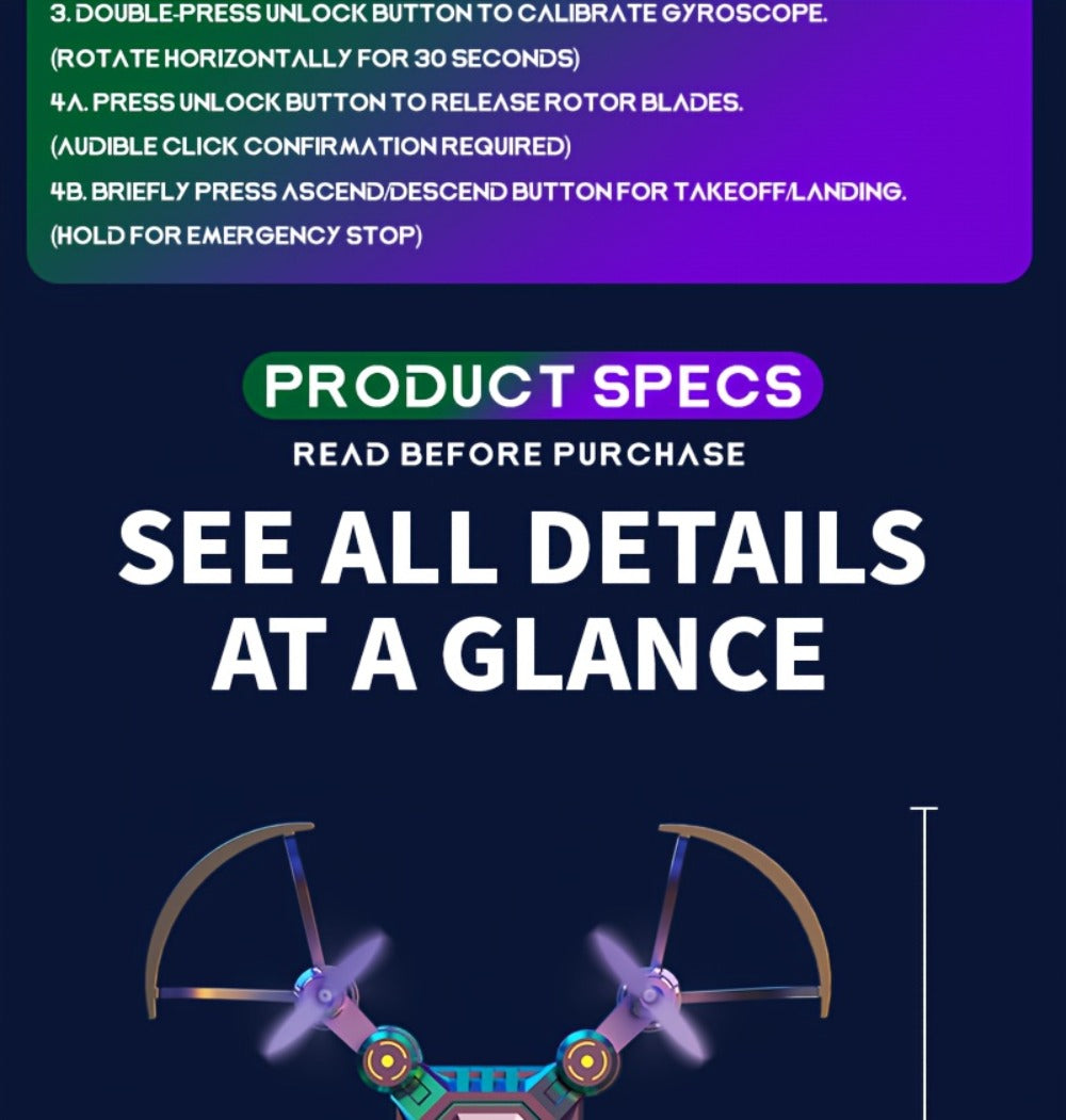 Watch Case Mini Drone for Kids with 2 Rechargeable Batteries – RC Quadcopter Stable Hover Indoor Outdoor Beginner Flying Toy Gift for Boys Girls Birthday Christmas Halloween Blue Green Black