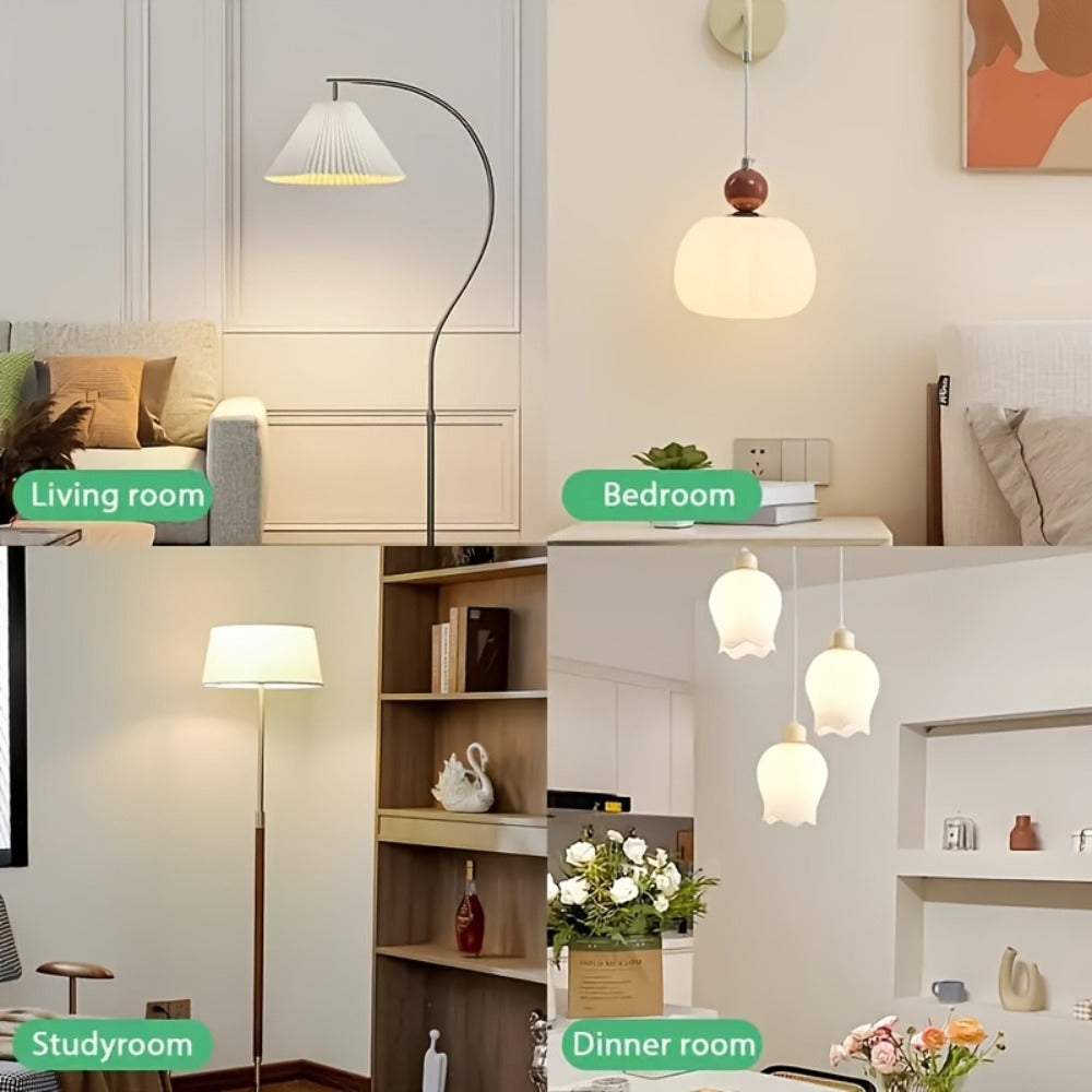A19 LED Light Bulb 14W 1100 Lumens 4500K Daylight White 85+ CRI Non-Dimmable – E26 Base No Flicker High Brightness Bulb for Home Bedroom Office Kitchen Living Room Lamp, 6 Pack