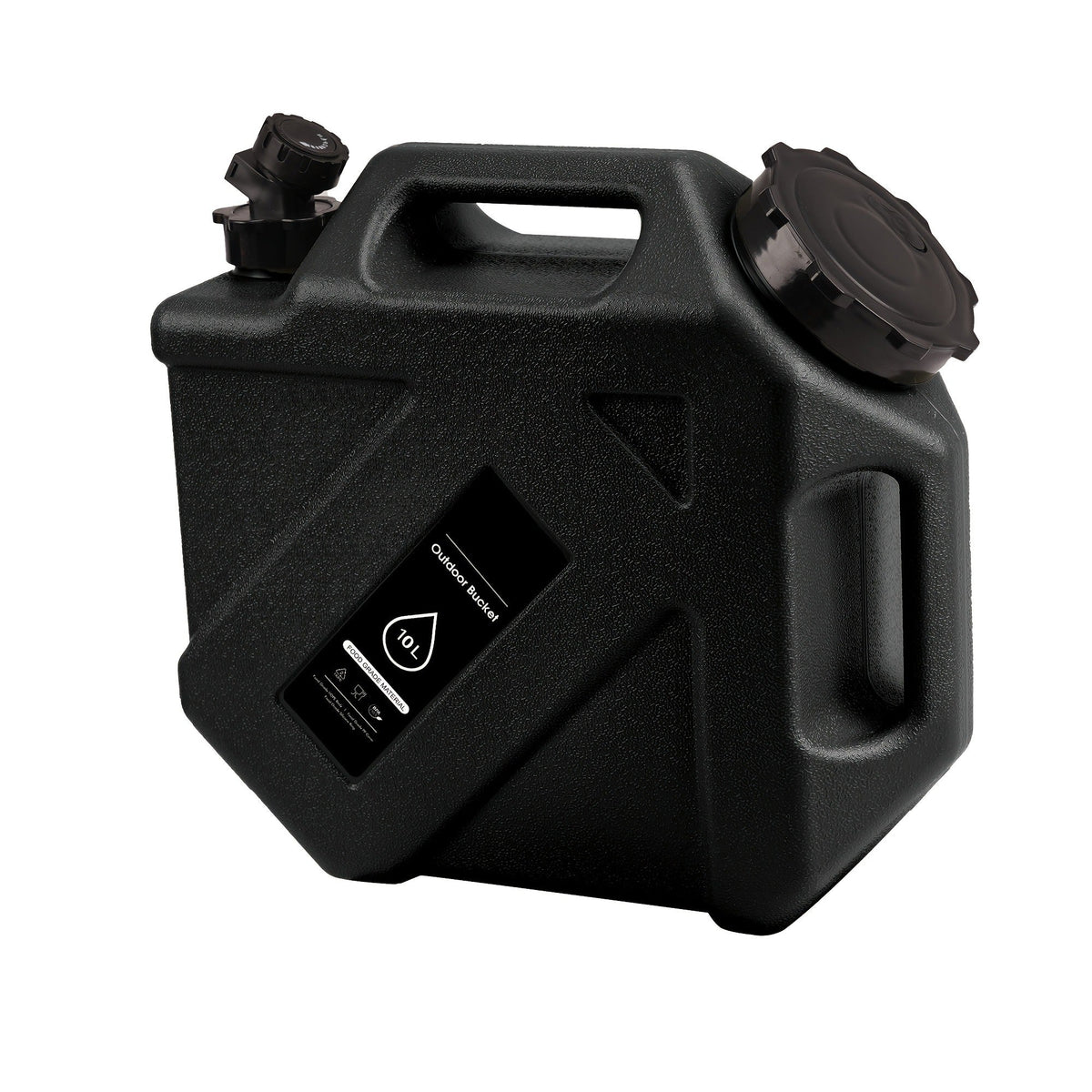 Water Storage Container with Spigot 2 Handles BPA Free PVC Collapsible Water Jug for Camping Outdoor RV Hiking Emergency Survival Portable Water Tank 3.2Gal 5Gal 2.6Gal Multi-Color Options
