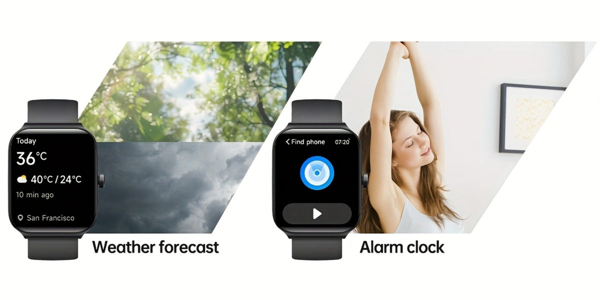 Fitness Tracker Smartwatch with Alexa Built-in FAWEIO 1.95" Large Display, Wireless Calling, 100+ Sport Modes, Pedometer Heart Rate Sleep Blood Oxygen, Compatible with iPhone & Android – Smart Watch for Men Women 11 Colors
