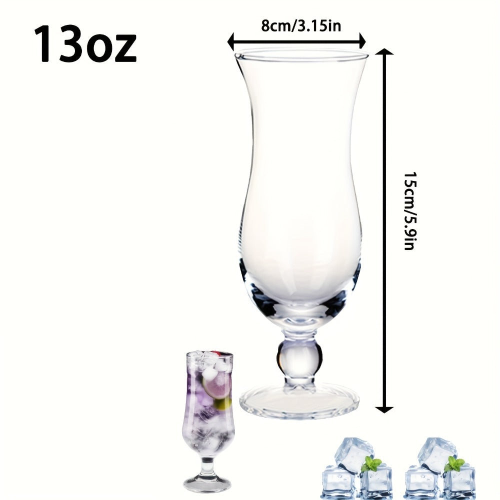 Highball Glasses Set of 12 – 13 Oz Crystal Tumbler for Mojito, Tom Collins, Cocktails & Whiskey – Non-Slip Bar Glassware for Water, Juice & Hot or Cold Drinks – Perfect for Holidays & Entertaining